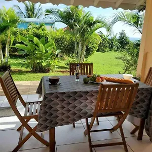  Appartement Bel T2 Avec Vue Sur Palmier Et Guadeloupe